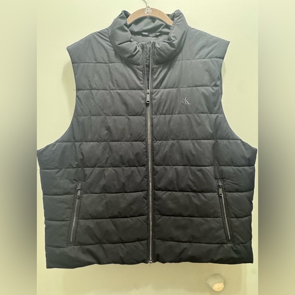 Calvin Klein Other - Calvin Klein Charcoal Men's Quilted Vest